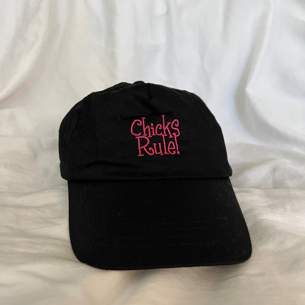 Chicks Rule Black Cap